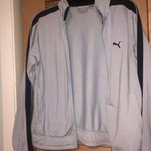 White Puma Track Jacket